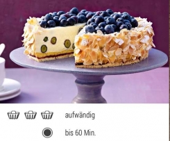 Heidelbeer-Vanillecreme-Torte (Dr.Oetker)