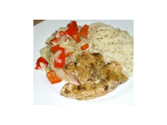 Lachs Teriyaki mit Mie-Nudeln