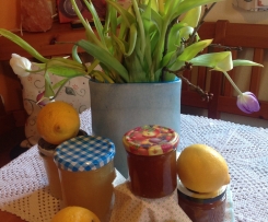 Zitronenmarmelade und Gelee