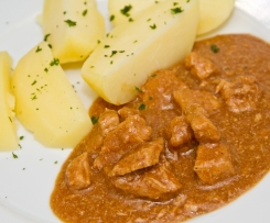 Schweinegulasch