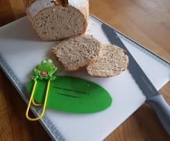 Buttermilch - Buchweizen - Leinsamen Brot