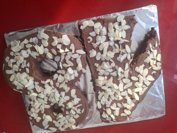 Schoko-Sahnetorte für kleines Blech