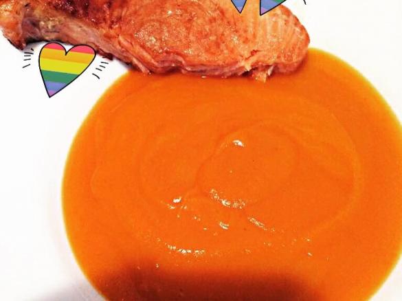 Süßkartoffel-Kürbis-Suppe