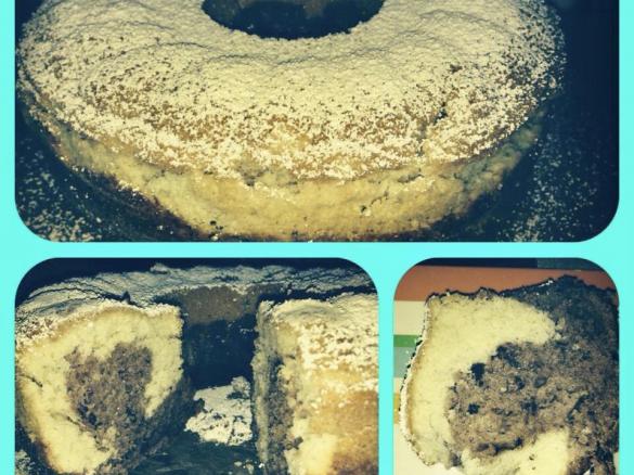 Marmorkuchen , locker , fluffig