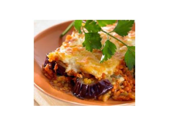 Linsen-Moussaka