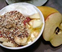 Chia Topping für Joghurt, reich an Ballaststoffen und Omega-3-Fettsäuren