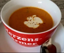 Variation von Herzhafte Tomatensuppe