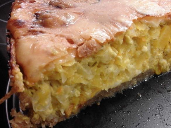 Kürbiskuchen pikant