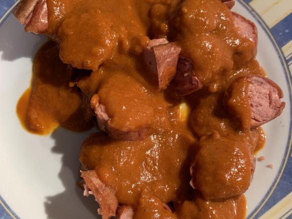 Variation Currywurst-Sauce Pikant