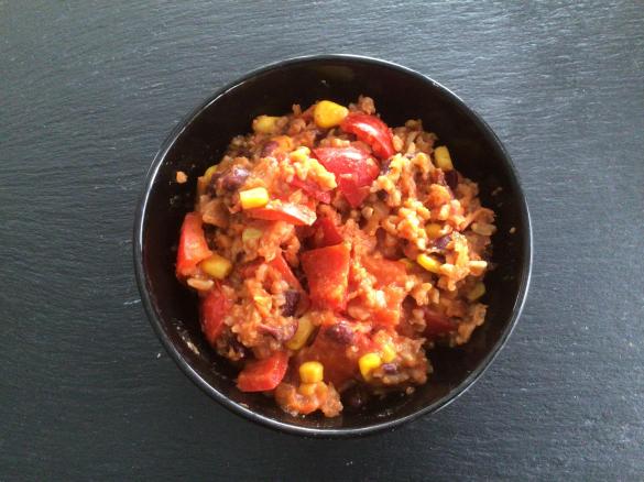 Bohnen-Reis-Paprika-Topf (WW)
