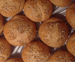 Sesam-Quark-Brötchen 