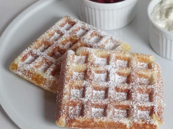 Belgische Hefe Waffeln