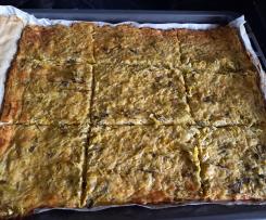 Lauchpizza / Lauch-Pizza