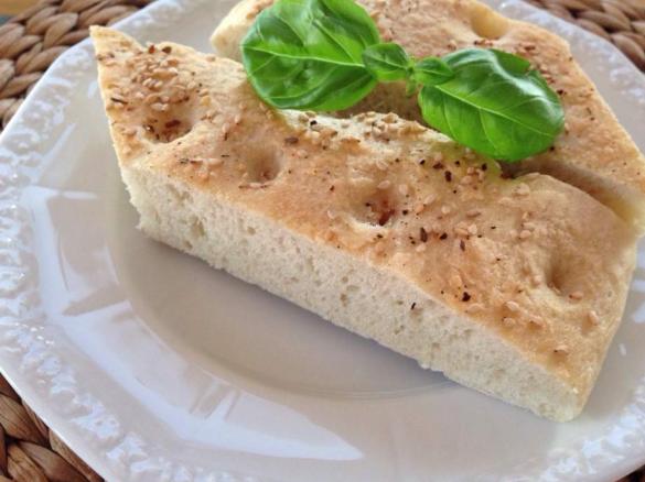 Weißbier Fladenbrot