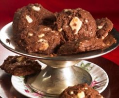 Weiße-Schokoladen-Cookies