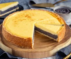 Mohnkuchen mit Eierlikör und Schmand