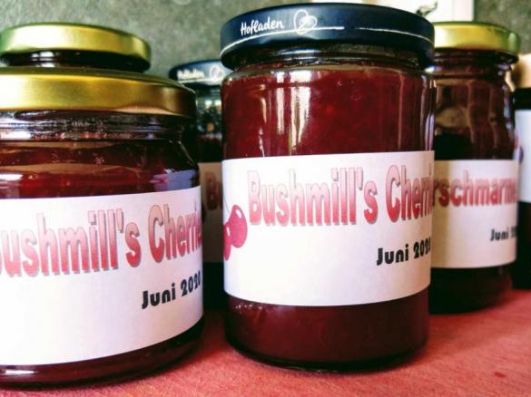 Bushmills Cherries Kirschmarmelade mit Schuss