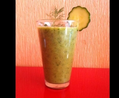 Gurke-Avocado-Dill Smoothie
