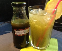 Zitronen Minz Sirup