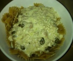 Thunfisch - Sahne - Sauce