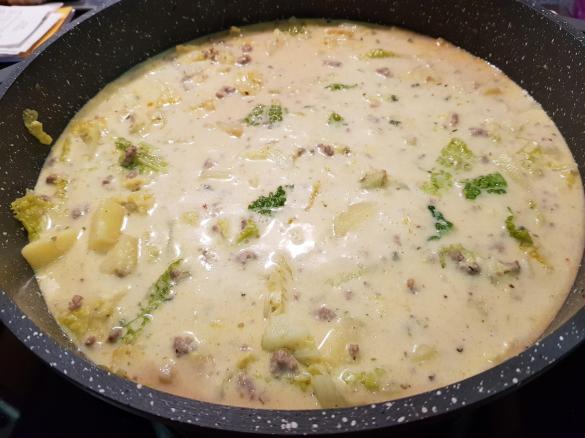 Kartoffel-Hack Eintopf mit Wirsing