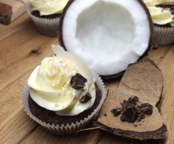 Schoko-Kokos Cupcakes