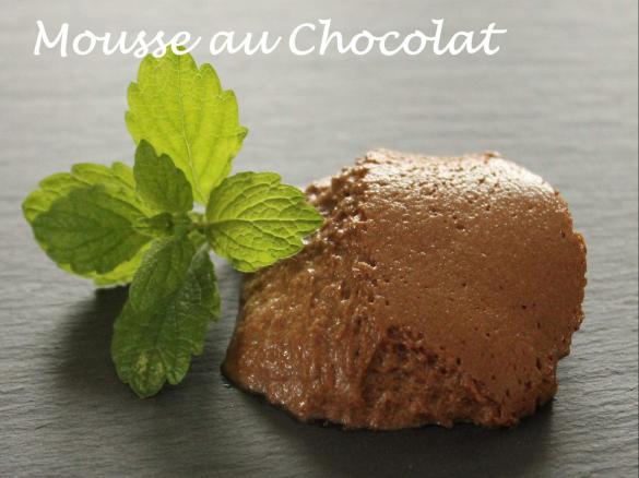 Mousse au Chocolat (ohne Sahne)