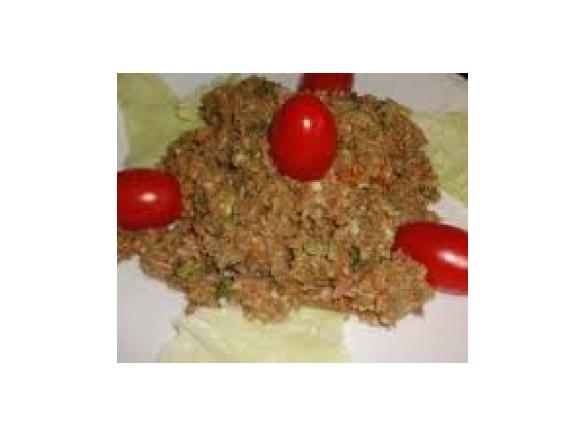 Schinkensalat ( Reste )