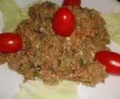 Schinkensalat ( Reste )