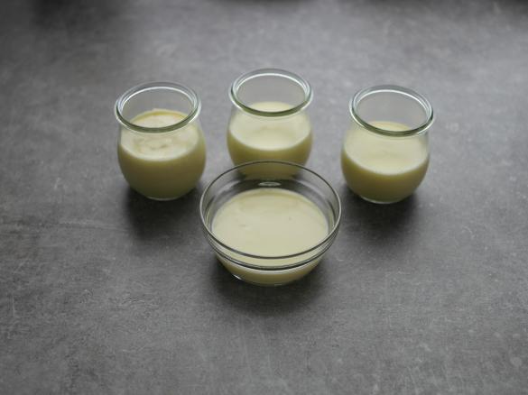Pudding aus Puddingpulver