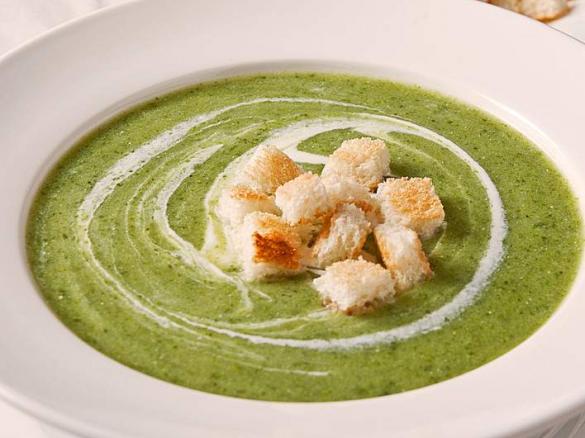 Broccoli-Zucchinicremesuppe