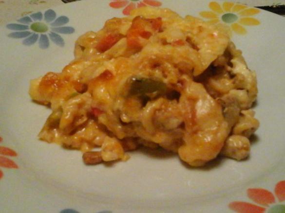 Leckerer Gyros-Auflauf mit Nudeln