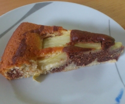 Rhabarberkuchen Marmor