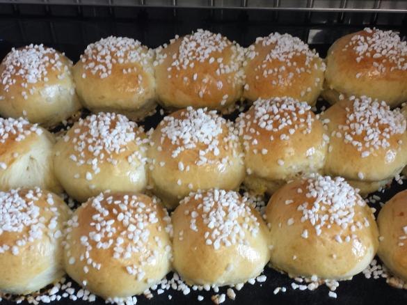 Brioche-Brötchen