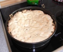 Rhabarberkuchen mit Baiser