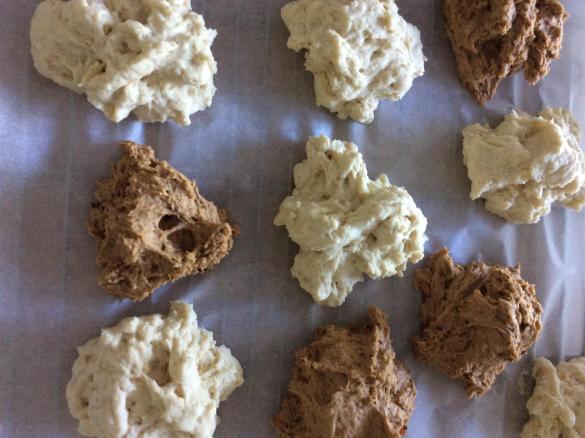 Kartoffelmehl-Dinkel-Joghurt Brötchen, leicht verdaulich zB. Bei Reizdarm