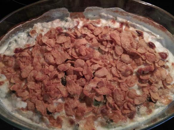 Cremiger Hähnchen-Brokkoli-Auflauf