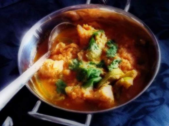 indisches Chicken Bhuna