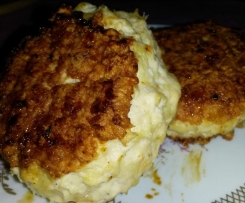 ketogen / low carb Käsefrikadellen