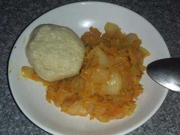 Geschmorte Kohl Russische Küche