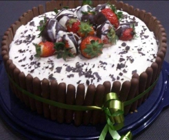 Erdbeer Sahne Torte 1A