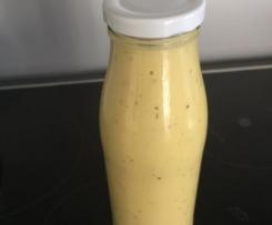 Salatdressing auf Vorrat