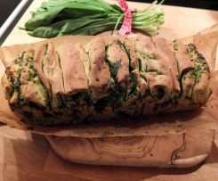 Warmes Bärlauchbrot