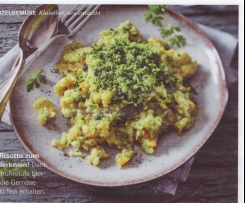 Petersilienwurzel-Risotto