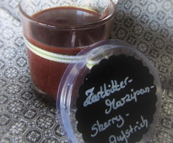 Zartbitter-Marzipan-Sherry Aufstrich
