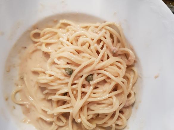 Gerrys Pasta tonnata -  geile Thunfisch-Spaghetti