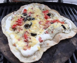 schneller Elsässer Flammkuchen Boden
