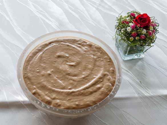 Schnelle Mousse au Chocolat - zum Verwerten von Eiweiß