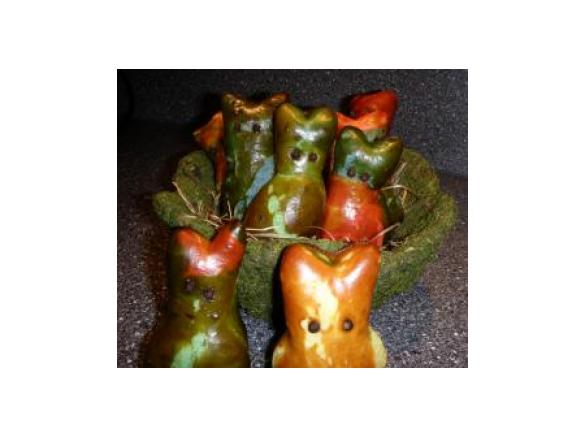 Osterhasen - kunterbunt