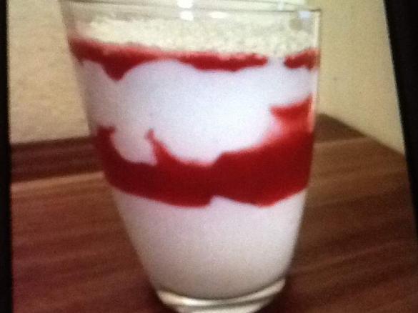 Spaghetti Eis Dessert 